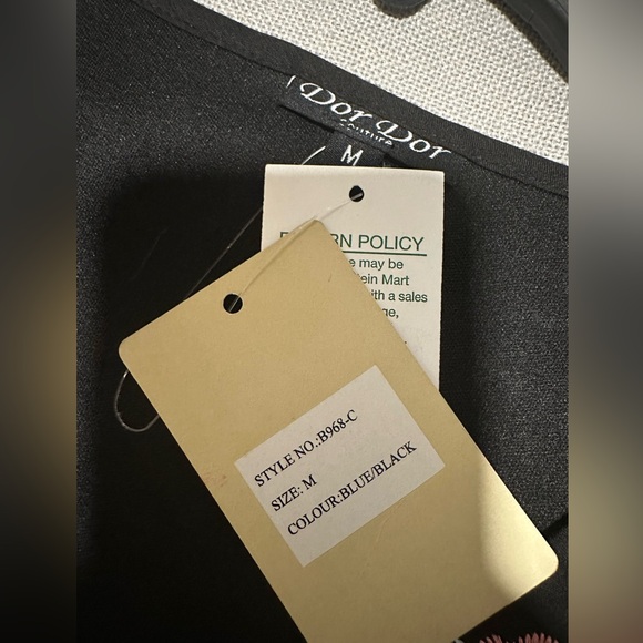 DOR DOR Couture Lace Boho Mini Dress New - Picture 4 of 8